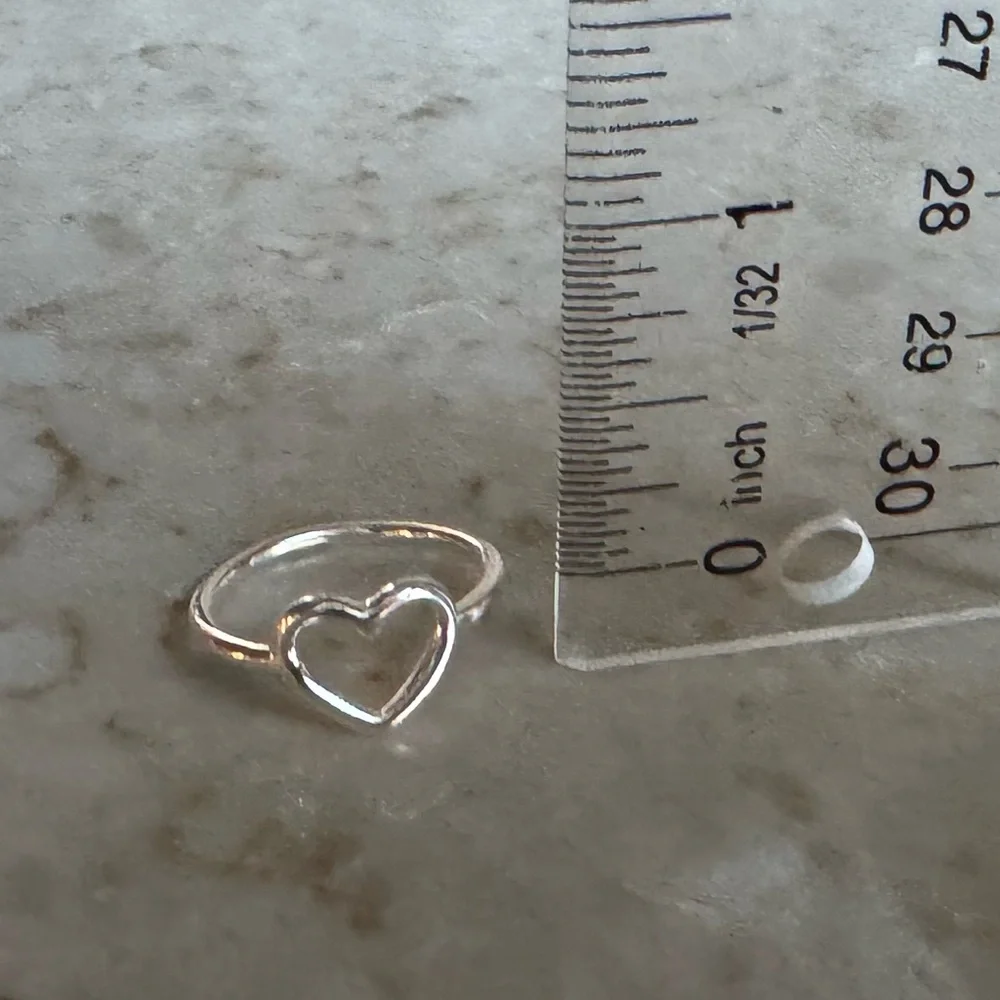 NWOT Sundance Open Heart Ring, Sterling Silver